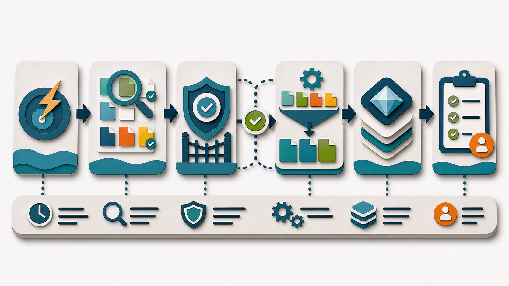 Operating workflow for event-driven compaction